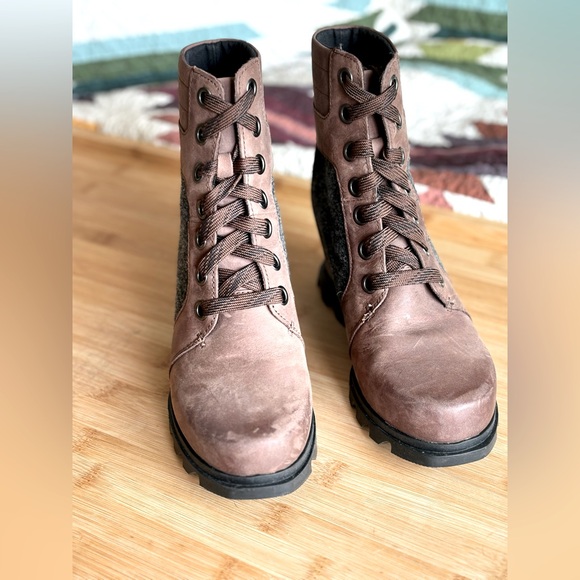 Sorel Joan of Arctic Wedge Iii NL4362-258 sz 7.5 - Picture 2 of 6
